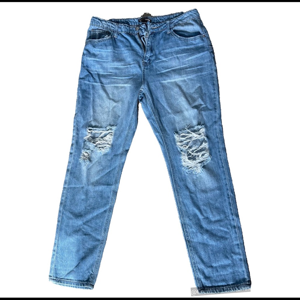 Fashion nova boyfriend jeans